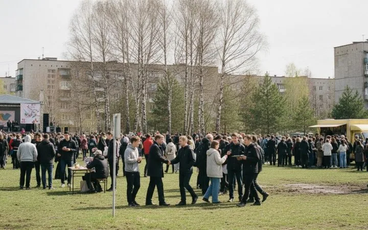 Фестиваль "Маевка" в Академгородке Новосибирска посетил руководитель региона А. Травников