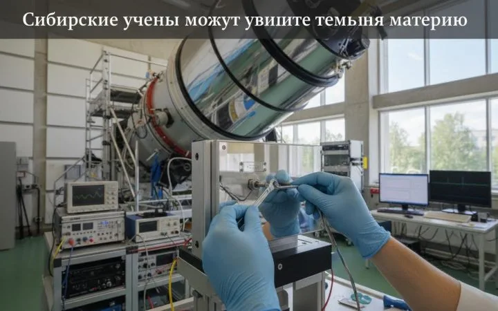 Сибирские учены могут увидеть темную материю