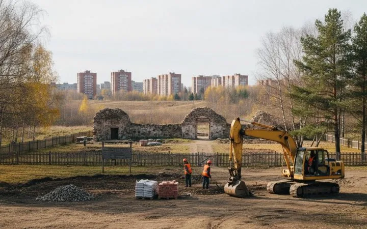 Историко-мемориальный комплекс «Иерусалимская гора» начали реставрировать
