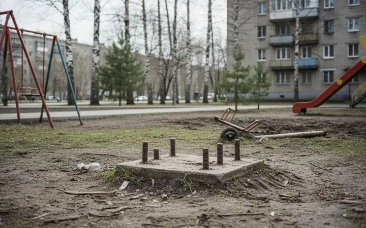 Из томского Горсада пропали карусели для колясочников-инвалидов