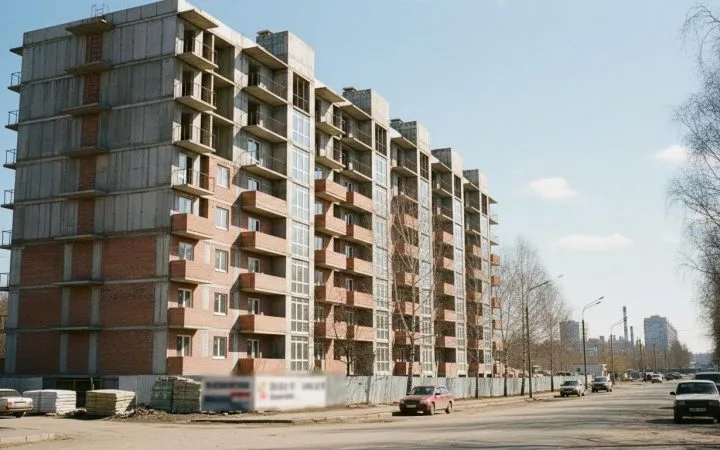 В Омске продают квартиры в административном здании
