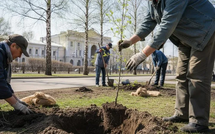К 170-летию основателя Иркутского художественного музея В. Сукачева пройдет высадка серебристых тополей