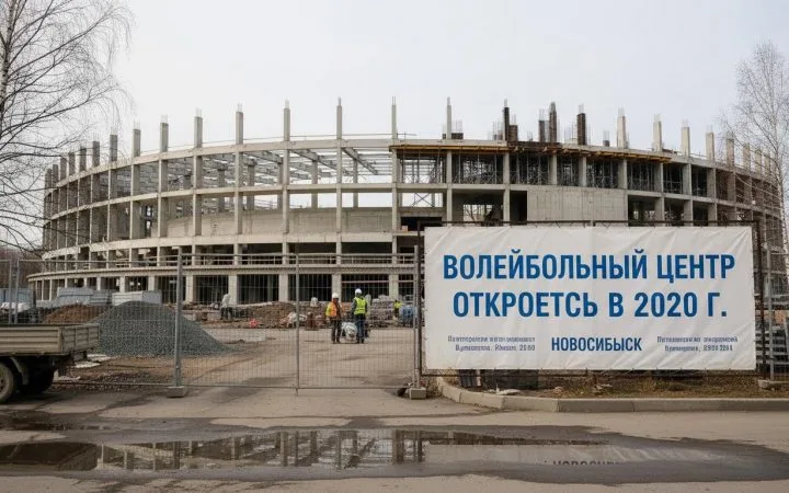 Волейбольный центр откроется в 2020 г. в Новосибирске