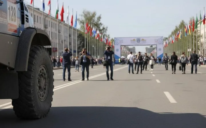 В российском этапе ралли «Шелковый путь» принимают участие пилоты из 36 стран