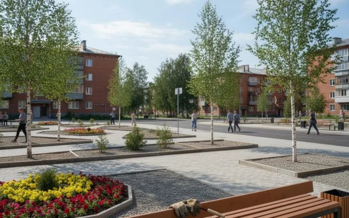 В Назарово сегодня откроют два новых сквера
