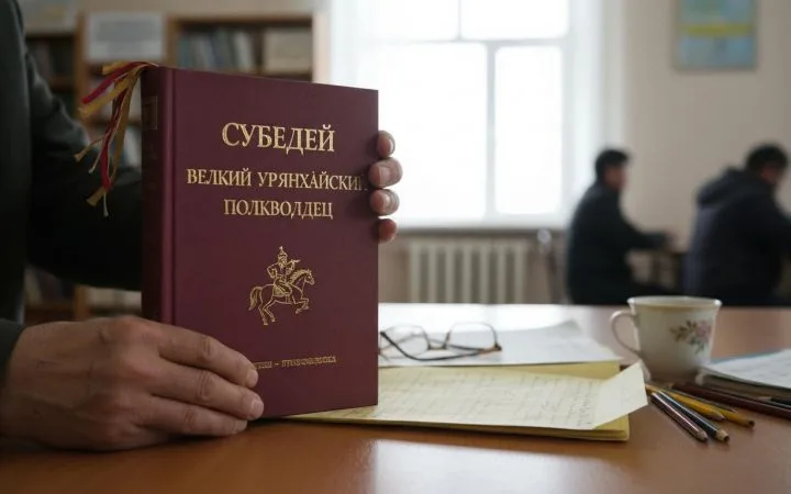 В Туве  презентовали книгу "Субедей. Великий Урянхайский полководец"