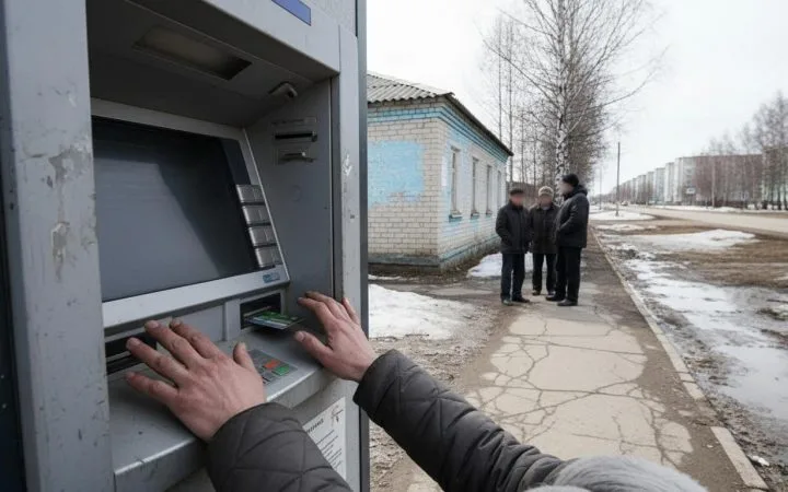 Из-за проблем с банкоматом хакасские посельчане обиделись на весь мир