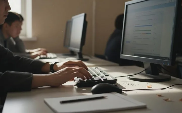 В Туве провели тестирование выпускников на платформе ABBYY