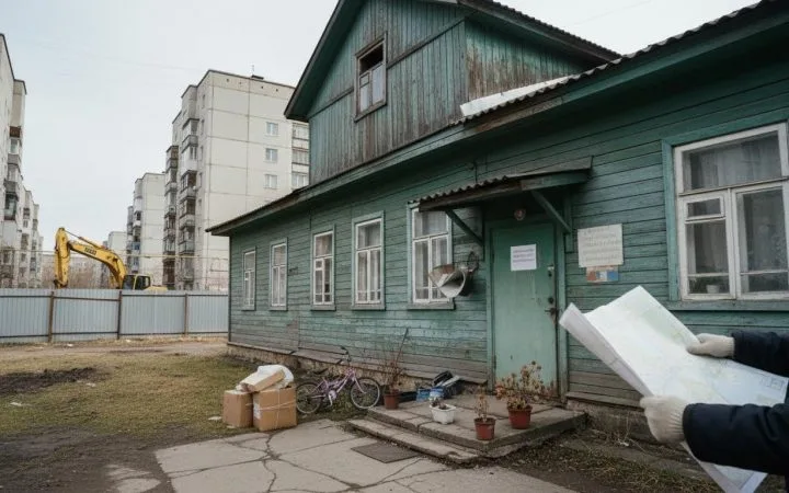 В Абакане обитатели аварийных бараков отказываются переезжать