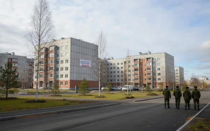В Кызыле открыли новый жилой комплекс для военных