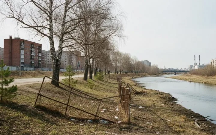 Берег Качи в районе ул. Заводская и Железнодорожников ждет благоустройство